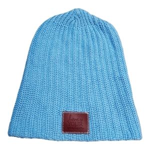 Love Your Melon Light Blue Recycled Cotton Beanie